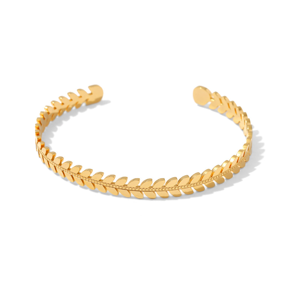 Roman Leaf Bracelet
