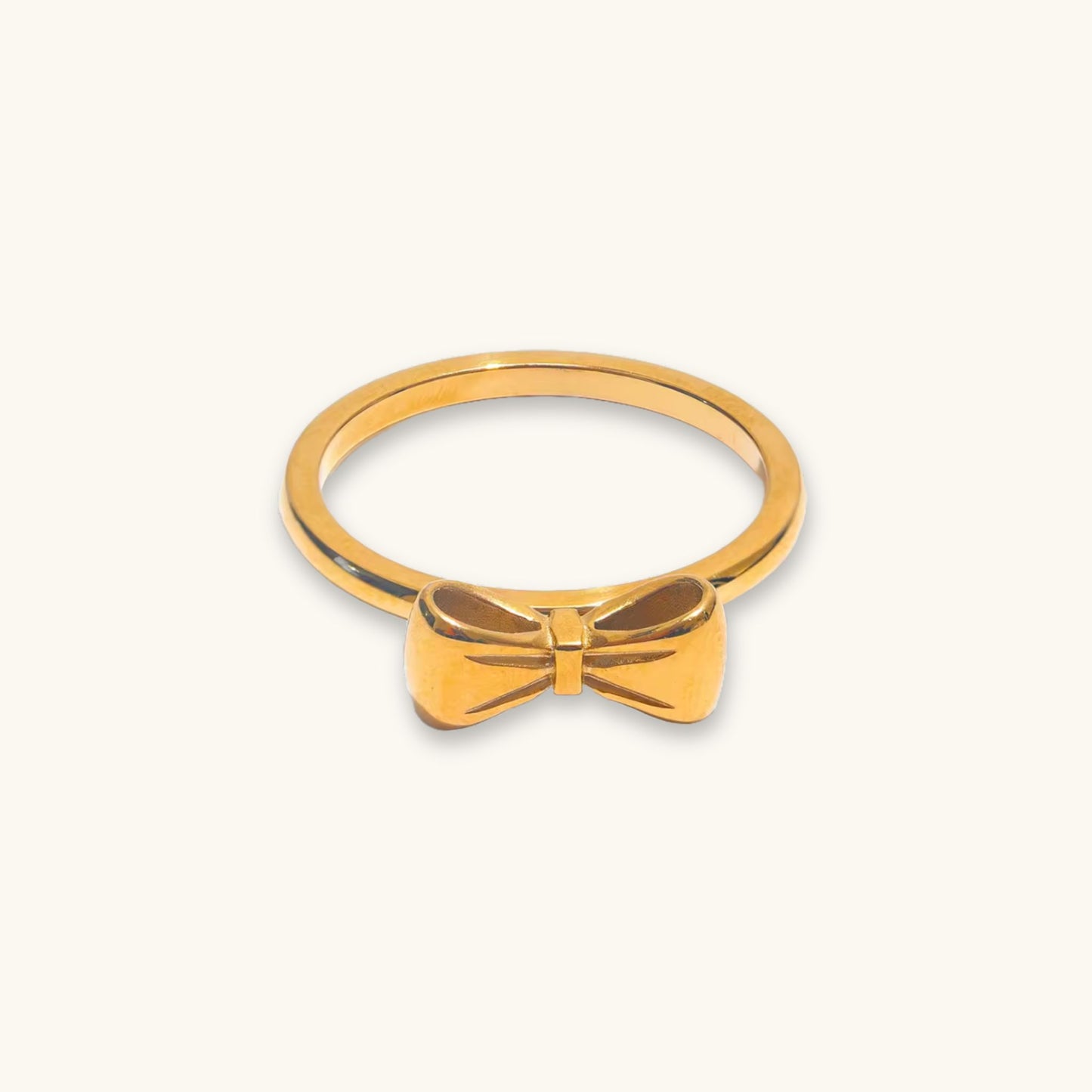Bowknot - 18K Gold Plated Ring