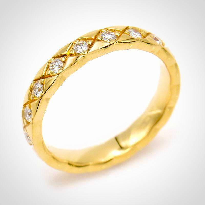 Crown Star 18K Gold Demi Fine Ring
