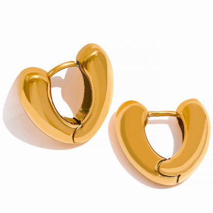 Chunky Hoop Earrings