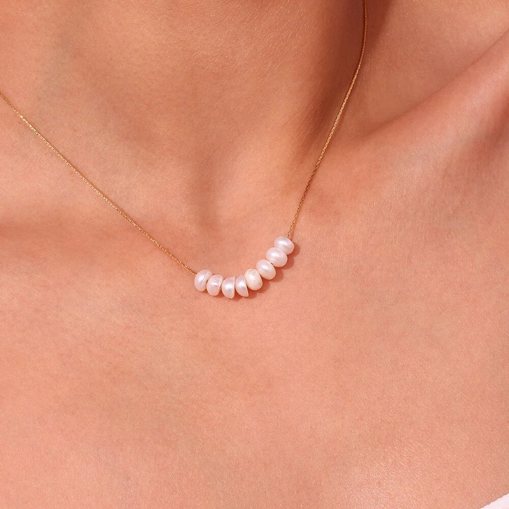 Love Pearl - 18K Gold Plated Necklace