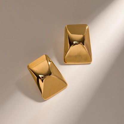 Square Stud Earrings