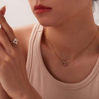 Dainty Zircon Necklace