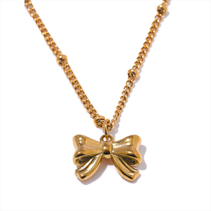 Dainty Bowknot Necklace