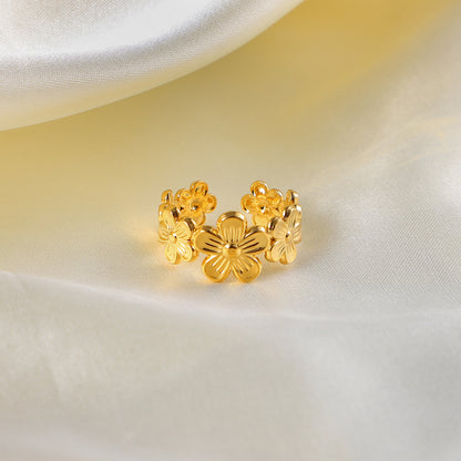 French Flower Ring