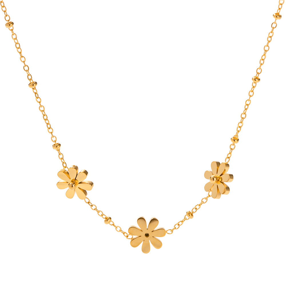 Dazzel Flower Necklace