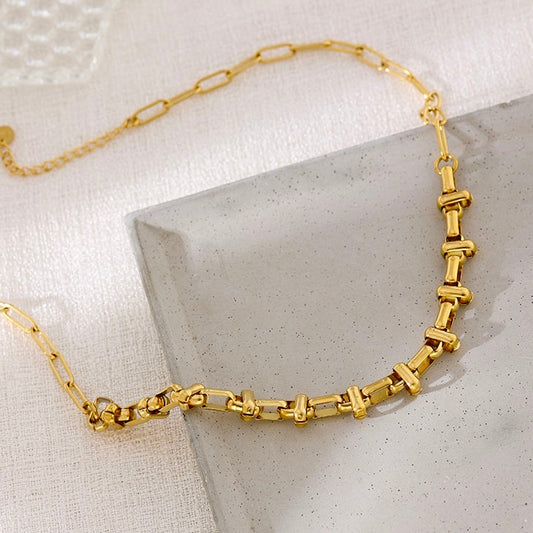 Cosmic Charm Necklace Jewelry 18K Gold Plated