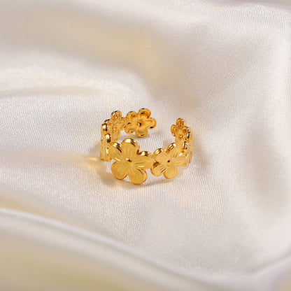 French Flower Ring