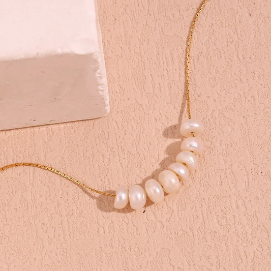 Love Pearl - 18K Gold Plated Necklace