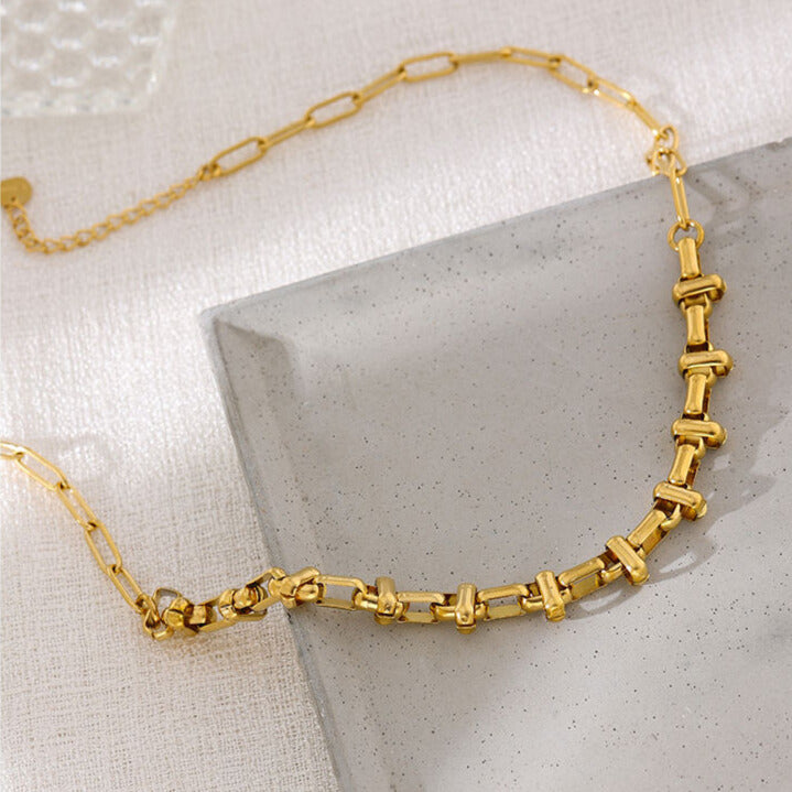 Cosmic Charm Necklace Jewelry 18K Gold Plated