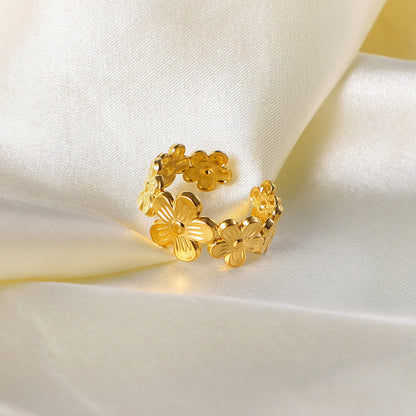 French Flower Ring